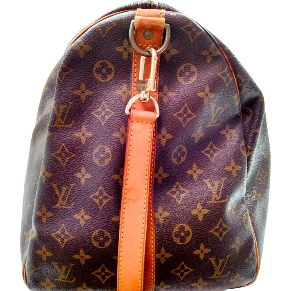 626446AN (S6) Louis Vuitton Travel Bag Bandouliere 55 Brown Monogram - Picture 2 of 9